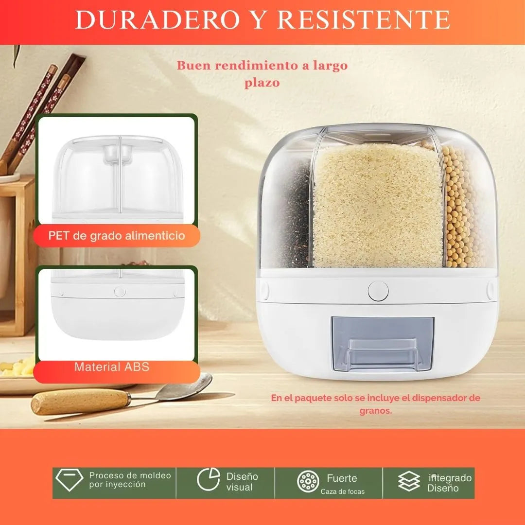 Organiza tu cocina con estilo y gana espacio en segundos con GrainBox™