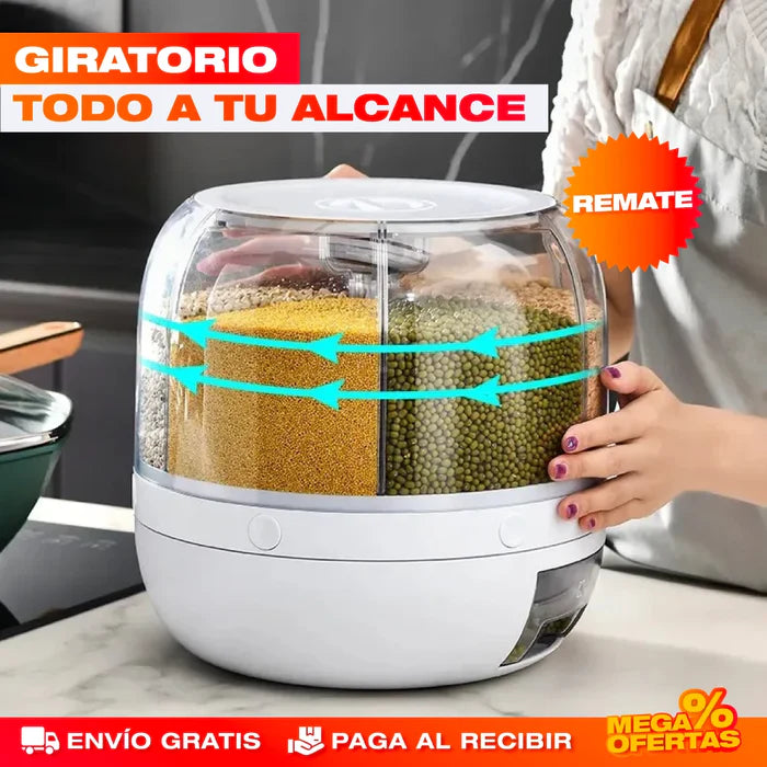 Organiza tu cocina con estilo y gana espacio en segundos con GrainBox™