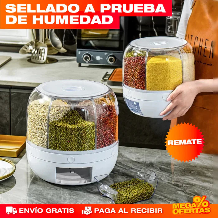 Organiza tu cocina con estilo y gana espacio en segundos con GrainBox™