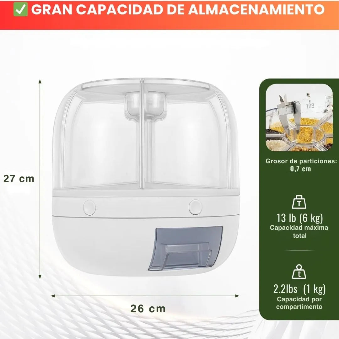 Organiza tu cocina con estilo y gana espacio en segundos con GrainBox™