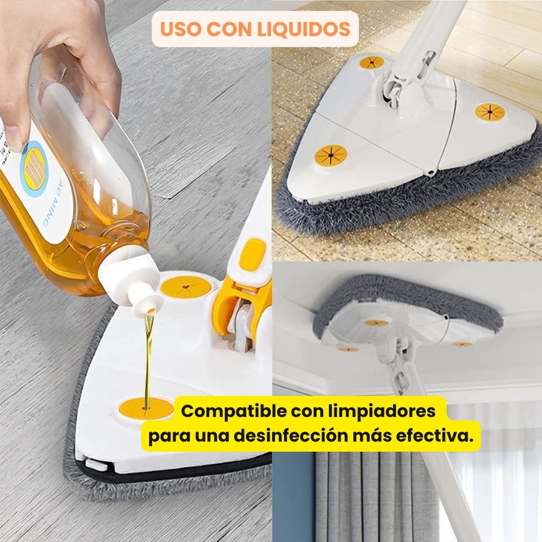 🔥 TriMop® 360° — Llega donde otros no pueden