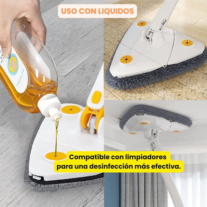 🔥 TriMop® 360° — Llega donde otros no pueden