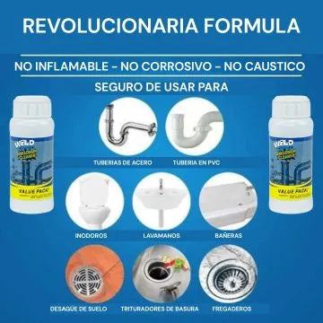 ¡Destapa tus cañerías con el Poderoso Tornado Cleaner!
