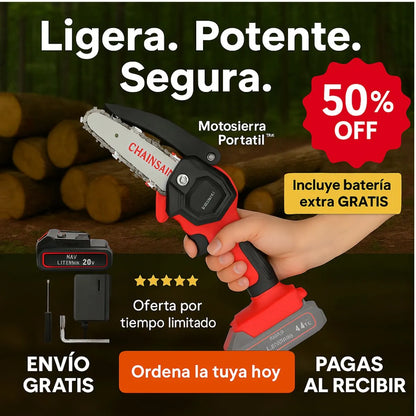 VoltBlade™ Podá ramas en segundos sin esfuerzo