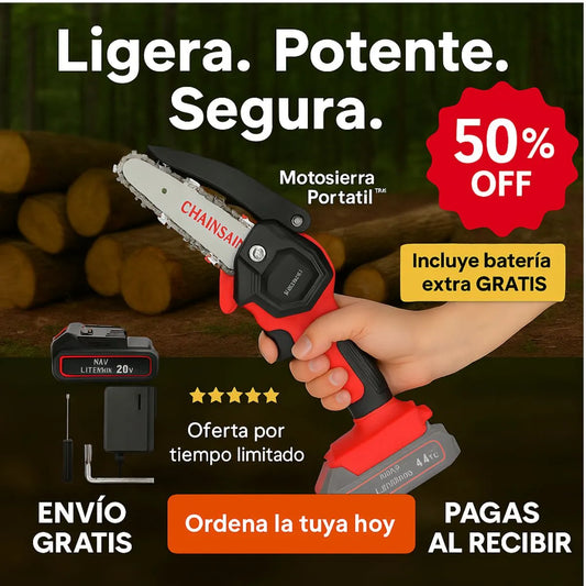 VoltBlade™ Podá ramas en segundos sin esfuerzo