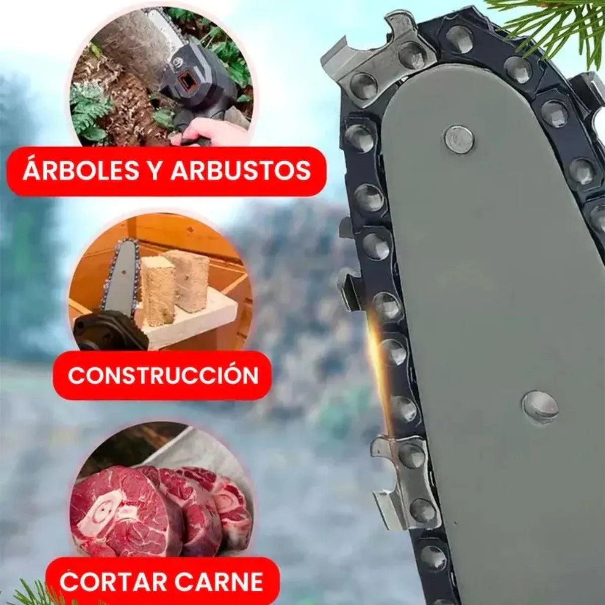 VoltBlade™ Podá ramas en segundos sin esfuerzo