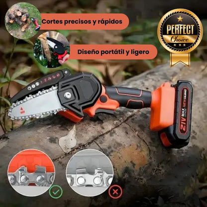 Motosierra Portátil™ Podá ramas y Troncos en segundos sin esfuerzo