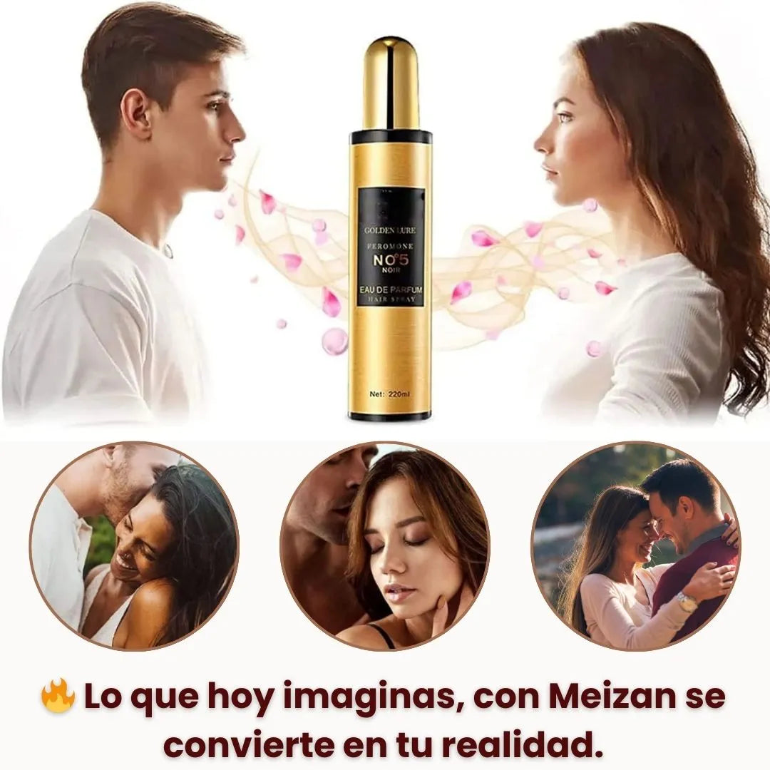 Spray Meizan ® Perfume capilar con feromonas exclusivas