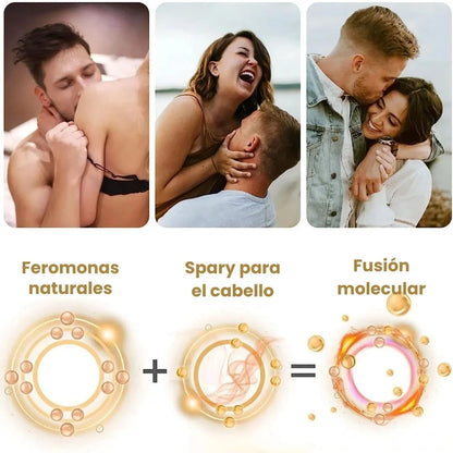 Spray Meizan ® Perfume capilar con feromonas exclusivas