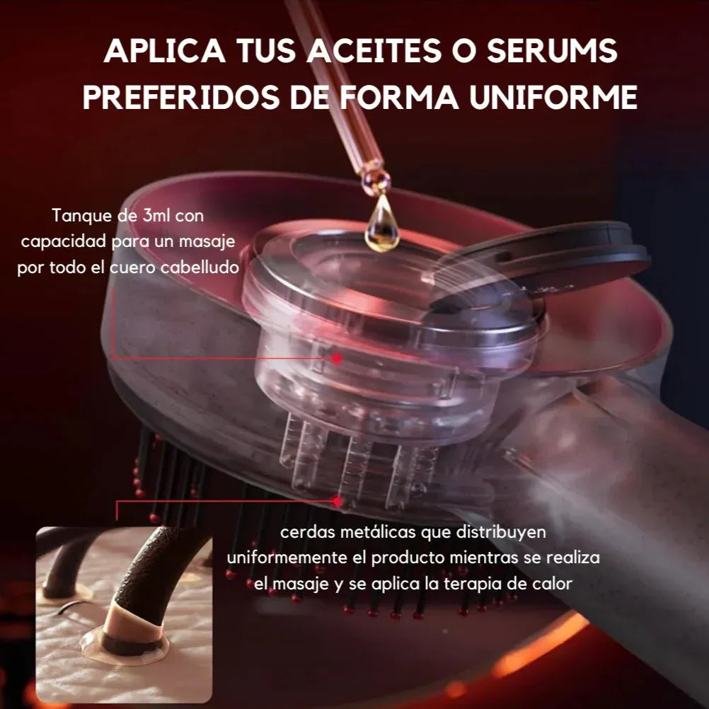 Capillum Pro Masajeador Inteligente + REGALO 💧 Aceite de Crecimiento Capilar